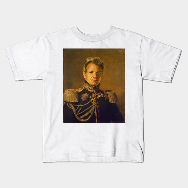 Gordon Ramsay - replaceface Kids T-Shirt by replaceface